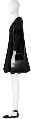 Lara Bellini Genuine Leather Vela Mini Top Handle Bag