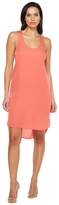 Thumbnail for your product : Heather Silk Scoop Tank Dress