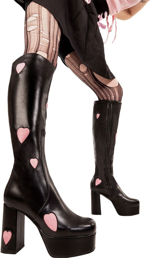 Knee High Boots With Inches Heels ShopStyle UK