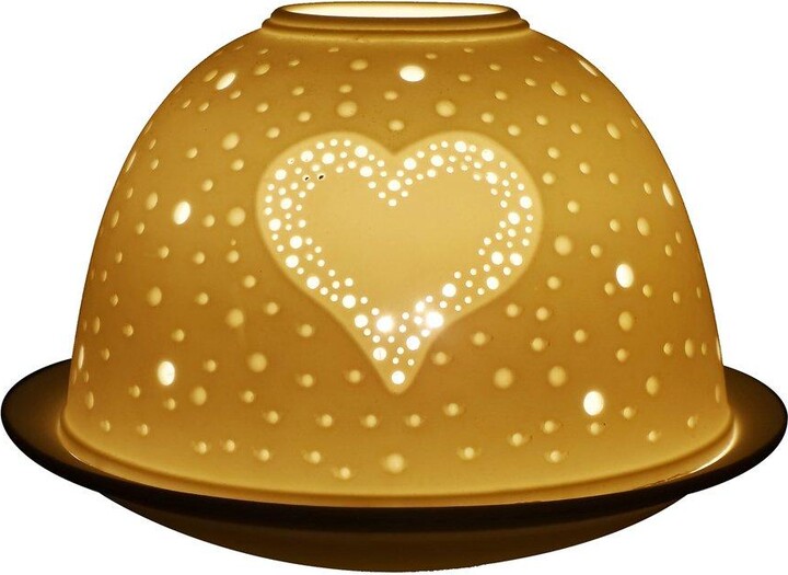 Light Glow LightGlow Heart Tealight Candle Holder Design 2 ShopStyle