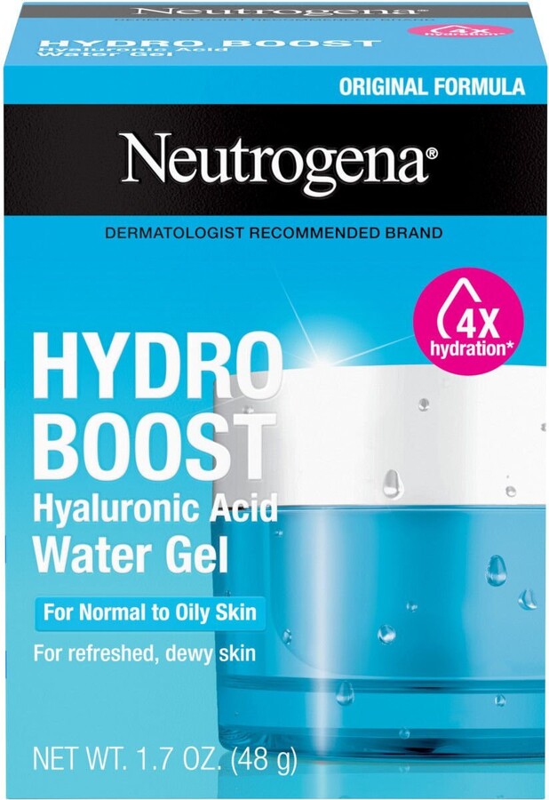 Neutrogena Hydro Boost Hyaluronic Acid Water Gel Moisturizer, 1.7 OZ