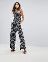 Thumbnail for your product : Brave Soul Jacky Printed Jumpsuit
