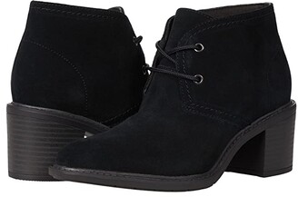 Lace Up Black Block Heel Boots | Shop the world's largest collection of  fashion | ShopStyle