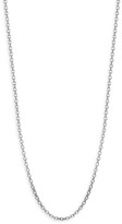 Thumbnail for your product : Tamara Comolli Signature 18K White Gold Belcher-Link Chain Necklace/23.6"