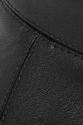 Stella McCartney Faux Leather Skirt - Black