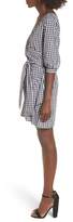Thumbnail for your product : Love, Fire Cotton Poplin Wrap Dress