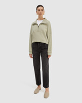 Thumbnail for your product : SABA Women's Sweats - SB Lea Quarter Zip Track Top - Size One Size, L at The Iconic