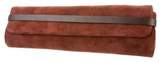 Thumbnail for your product : Brunello Cucinelli Suede Fold-Over Clutch