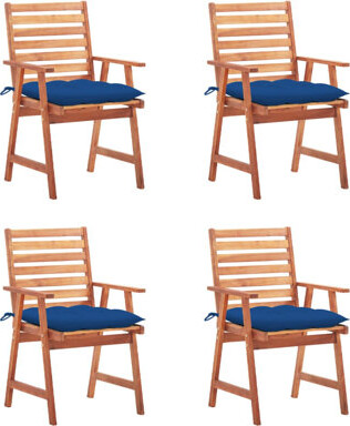 Red Barrel Studio Teak Armchair with Cushion