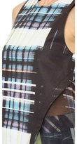 Thumbnail for your product : Marissa Webb Harriet Window Plaid Top
