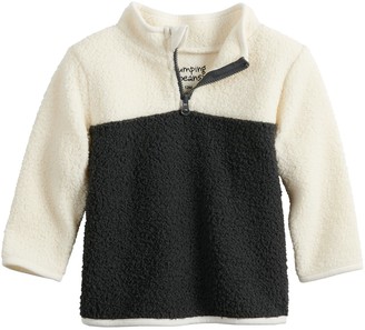 baby boy quarter zip sweater