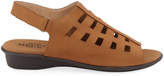 Thumbnail for your product : Sesto Meucci Ellia Laser-Cut Nubuck Comfort Sandal