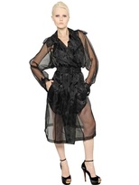 Thumbnail for your product : Jean Paul Gaultier Techno Organza Trench Coat