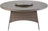 Thumbnail for your product : Seychelles Argos Home 6 Seater Rattan Effect Patio Set -Grey