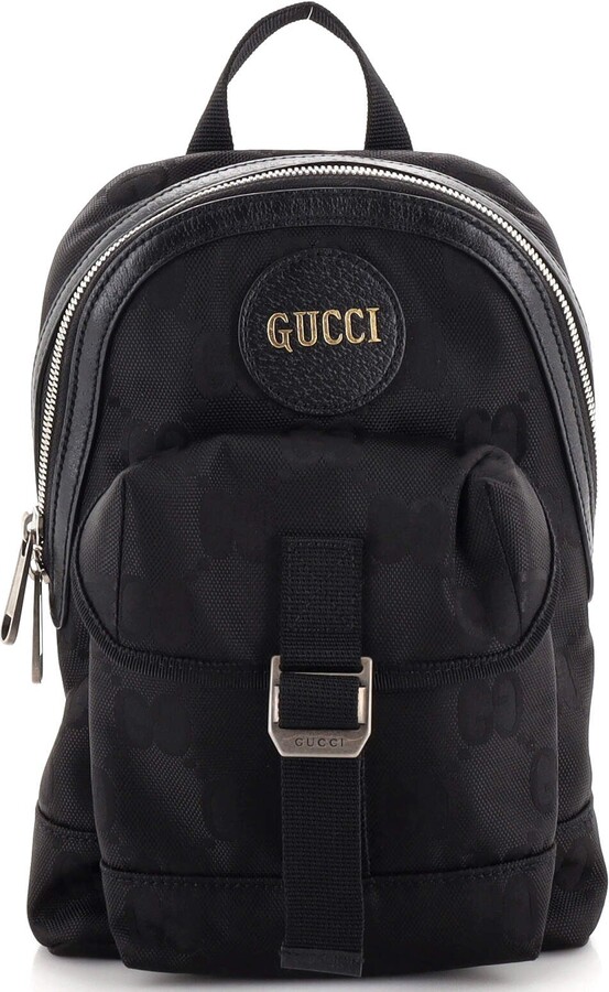 Gucci Off The Grid Single Pocket Backpack GG Econyl Mini - ShopStyle