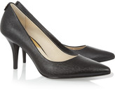 Thumbnail for your product : MICHAEL Michael Kors Textured-leather pumps