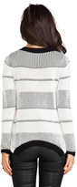 Thumbnail for your product : Central Park West Crete Asymmetric Hem Sweater