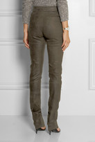Thumbnail for your product : Haider Ackermann Stretch-leather leggings