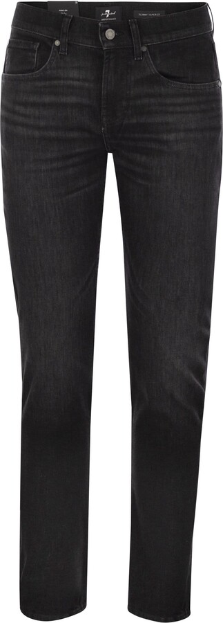 7 For All Mankind Slimmy Tapered - Skinny Medium-waisted Jeans