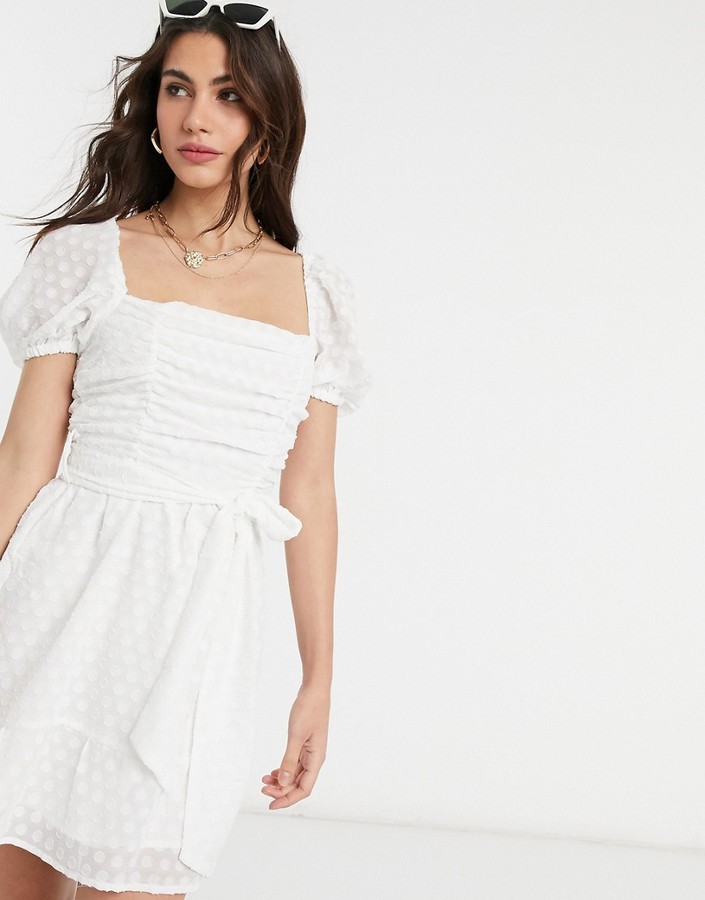 fashion union white dress