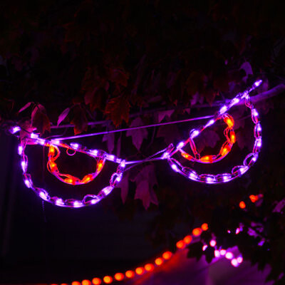 Brite Ideas LED Spooky Eyes 44 Light Lighted Window Décor