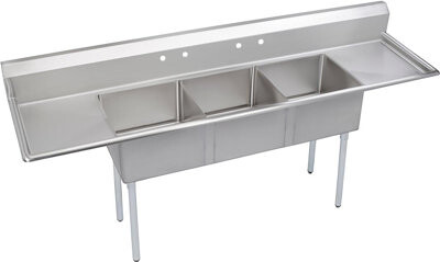 Elkay Dependabilt 124" L x 29.81" W Free Standing Service Sink