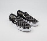 Thumbnail for your product : Vans Classic Slip On Trainers Black Pewter Check Fl21