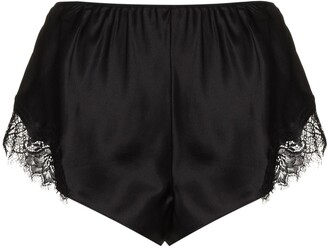Sainted Sisters Scarlett lace-trimmed shorts