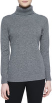 Thumbnail for your product : Escada Cashmere Long-Sleeve Turtleneck, Gray