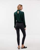 Thumbnail for your product : Express Mid Rise Pull-On Leggings