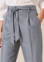 Thumbnail for your product : Phase Eight Herringbone Tapered Trousers