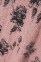 Thumbnail for your product : RED Valentino Ruffled Jacquard-knit Midi Dress - Pink