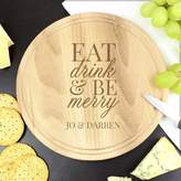 Thumbnail for your product : Oli & Zo Eat Drink And Be Merry Wooden Chopping Board