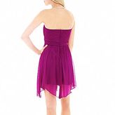 Thumbnail for your product : JCPenney Swat Speechless Strapless Beaded Handkerchief Dress