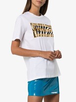 Thumbnail for your product : Versace Vintage Logo zebra print T-shirt