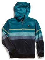 Thumbnail for your product : Quiksilver 'Depth' Stripe Hoodie (Big Boys)