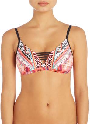 Seafolly Desert Tribe fixed triangle bikini top