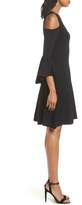 Thumbnail for your product : Eliza J Cold Shoulder Fit & Flare Dress
