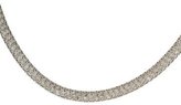 Thumbnail for your product : Doris Panos 18K Netted White Topaz Collar Necklace