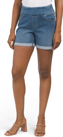 TJMAXX Denim Shorts With Rolled Cuffs For Women - ShopStyle