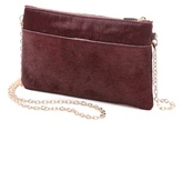Thumbnail for your product : Monserat De Lucca Large Pelo Haircalf Clutch