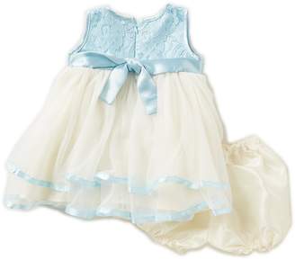 Jayne Copeland Baby Girls 3-24 Months Lace-Bodice Tiered Dress