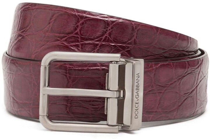 Dolce & Gabbana Men's Red Belts | ShopStyle