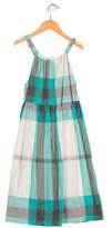 Thumbnail for your product : Burberry Girls' Printed Pleated Dress