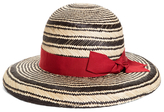 Thumbnail for your product : Brooks Brothers Stripe Panama Straw Hat
