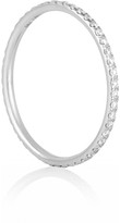 Thumbnail for your product : Ileana Makri Eternity Thread 18-karat white gold diamond ring