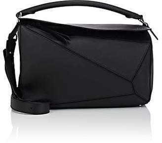 Loewe Women's Puzzle Large Leather Shoulder Bag - Black