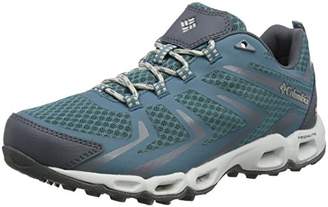 Columbia Women’s Ventrailia 3 Low Outdry Low Rise Hiking Shoes, Blue (Cloudburst/ Silver Grey)