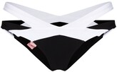 Thumbnail for your product : Agent Provocateur Two-Tone Bikini Bottoms