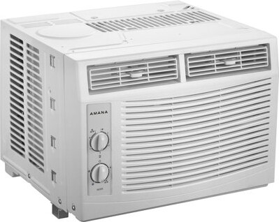 5,000 BTU 115V Window-Mounted Air Conditioner with Mechanical Controls